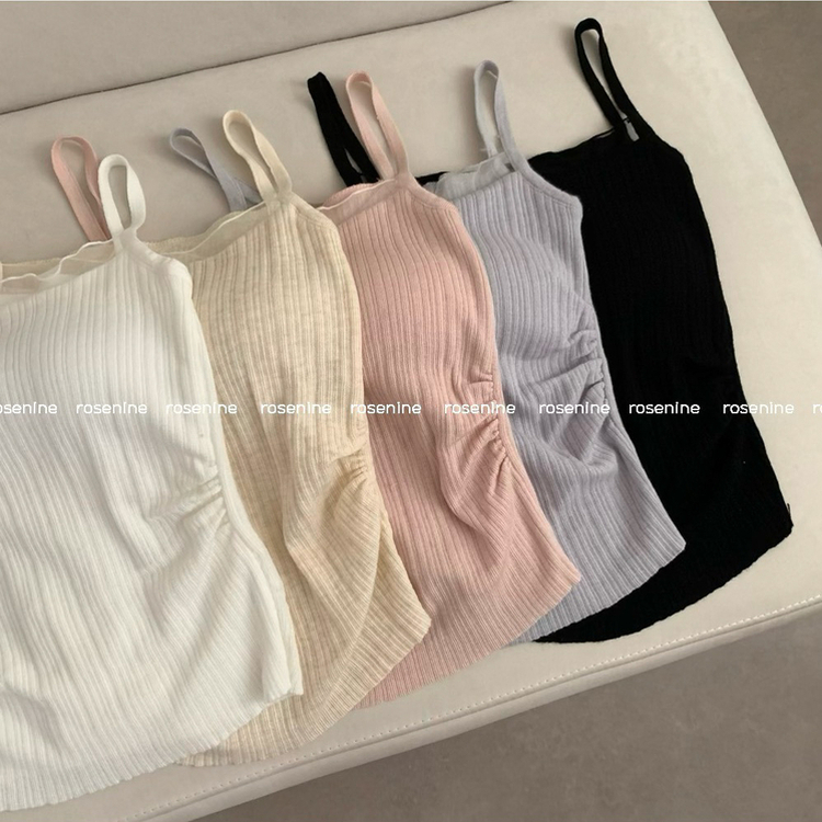 러블리 쉬폰 나시 니트 가디건 세트 봄 봄옷 벚꽃 파스텔 핑크