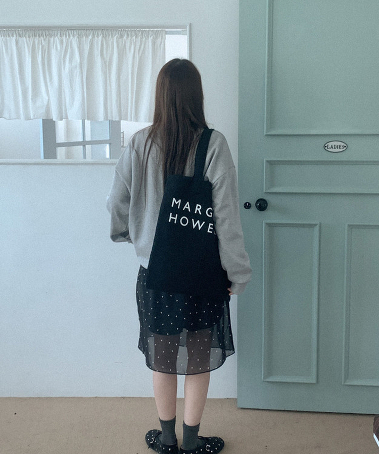 ハートベロアメリージェーンシューズ BLACK