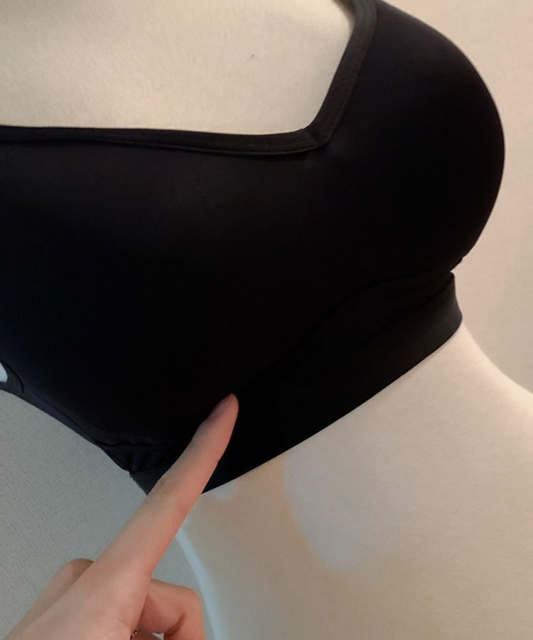 【カップ付き】3cmパッドインナーブラトップ(6color)