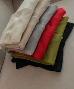 ベーシックニットボタンカーディガン(6color)