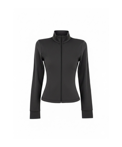 スリムハイネックジップアップ(6color)