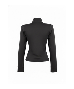 スリムハイネックジップアップ(6color)