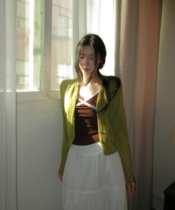 フェアリーフリルロングマキシスカート WHITE