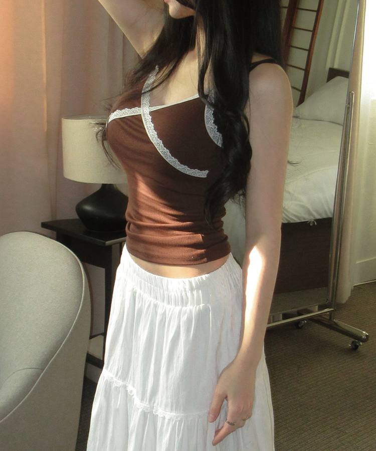 フェアリーフリルロングマキシスカート WHITE