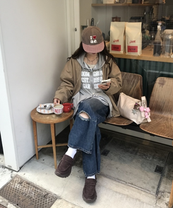 ミリタリージャケット BEIGE