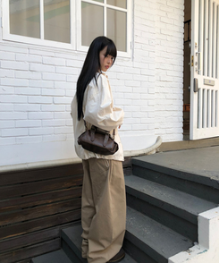 ハイネックビンテージミリタリージャケット IVORY