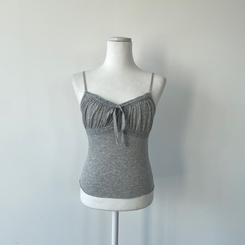 【SET】フリルリボンキャミソール カーディガン