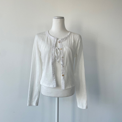 【SET】フリルリボンキャミソール カーディガン