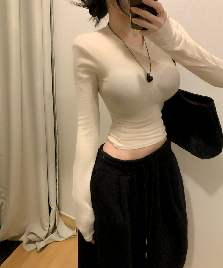 ウールスキングラムTシャツ(7color) BEIGE