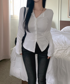 デイリーコットンシャS(6color) IVORY