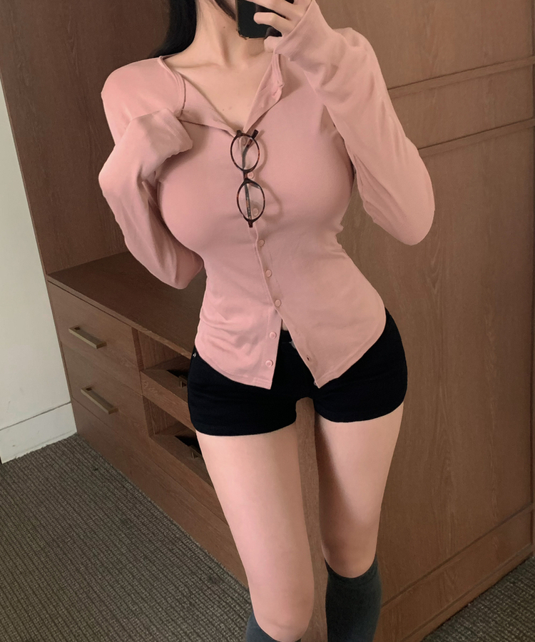 デイリーコットンシャS(6color) PINK