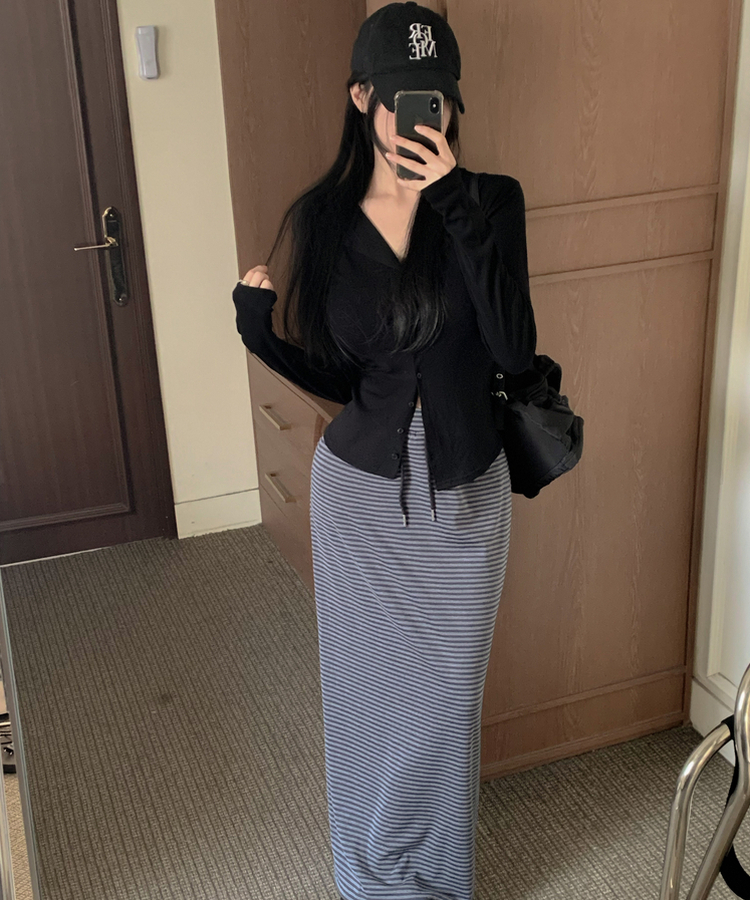 デイリーコットンシャS(6color) BLACK