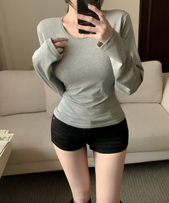 エアリーカバー長袖Tシャツ(6color) GREY