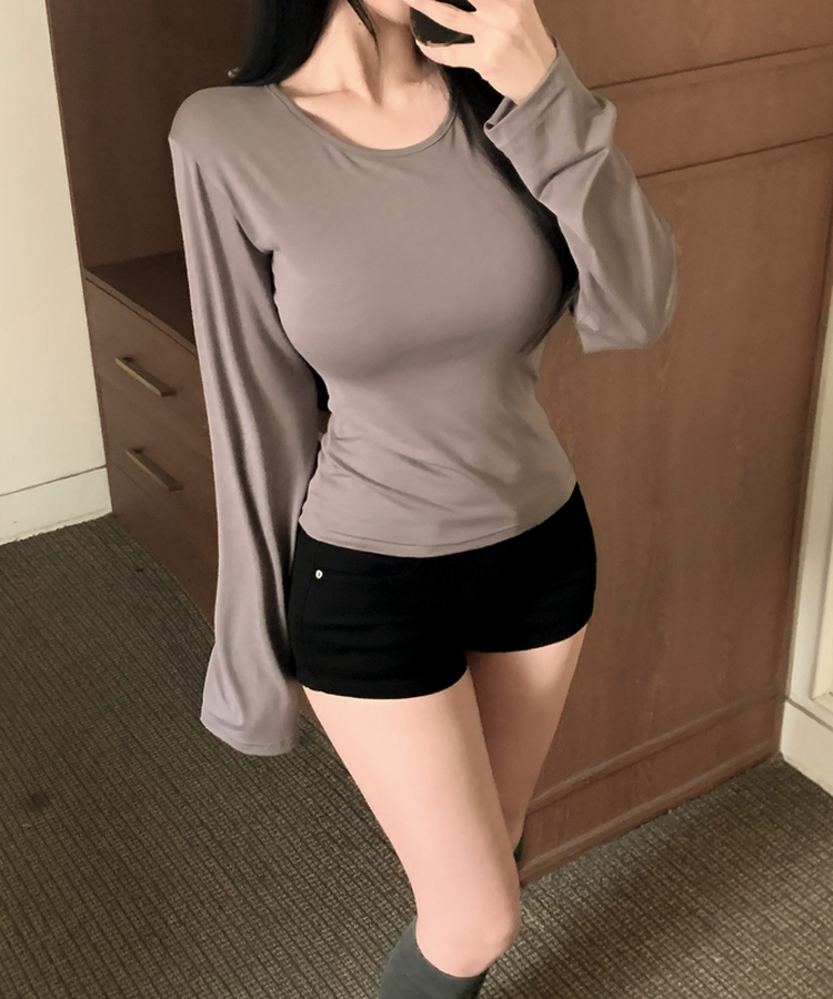 エアリーカバー長袖Tシャツ(6color) MOCHA