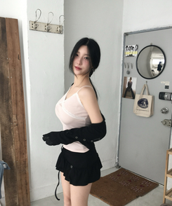 レーススパンインナーキャミソール(10color) PINK