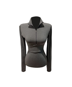 ハーフジップロングスリーブ(6color)