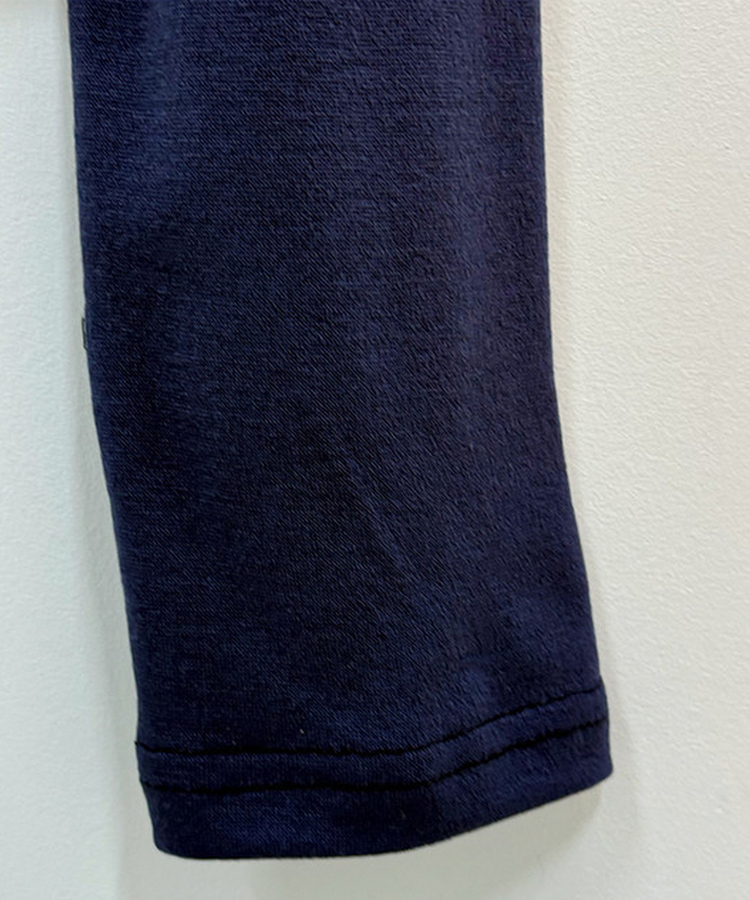 レタリングスリムシルクTシャツ