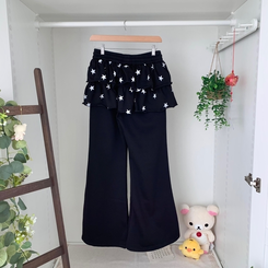 スターティアードスカートレイヤードパンツ