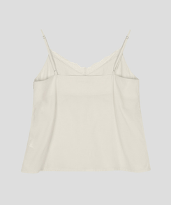 Vネックレースキャミソール