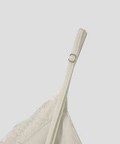 Vネックレースキャミソール