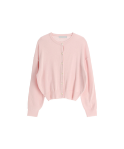 (9カラー♥／春カーディガン)   ラウンドネック ニット 長袖 カーディガン