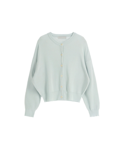 (9カラー♥／春カーディガン)   ラウンドネック ニット 長袖 カーディガン