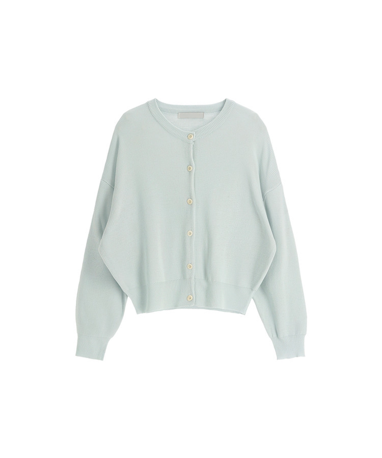 (9カラー♥／春カーディガン)   ラウンドネック ニット 長袖 カーディガン