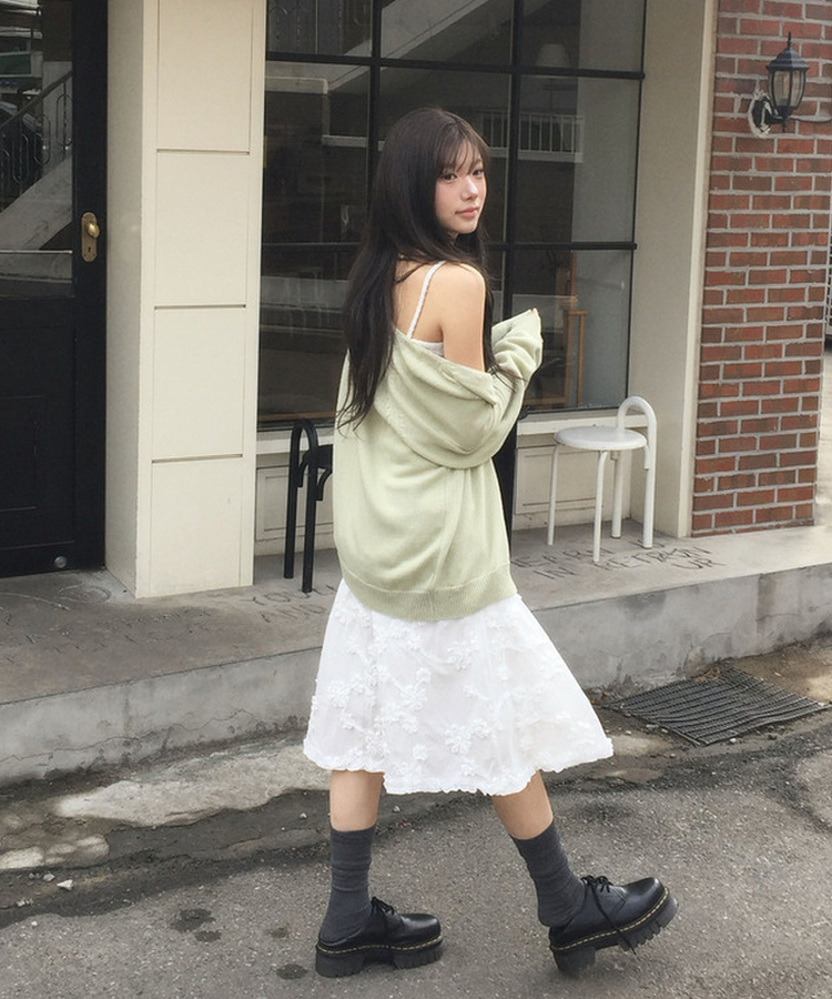 デイリーハーフカーディガン(6color) MINT