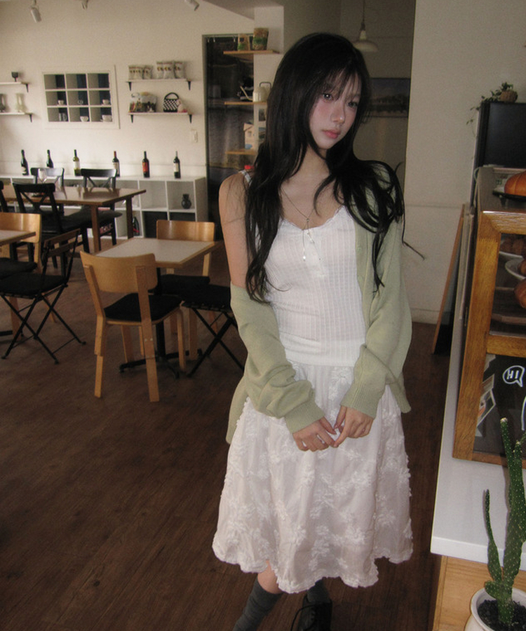 デイリーハーフカーディガン(6color) MINT