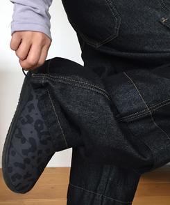 バンディングカーゴワイドパンツ DENIM