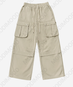 バンディングカーゴワイドパンツ