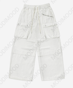 バンディングカーゴワイドパンツ