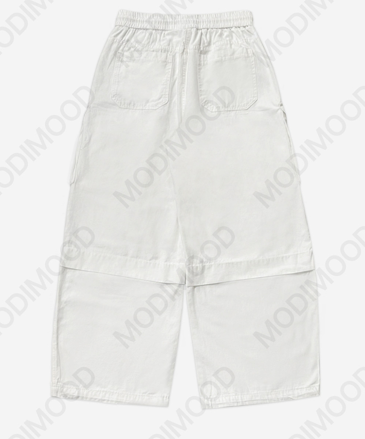 バンディングカーゴワイドパンツ