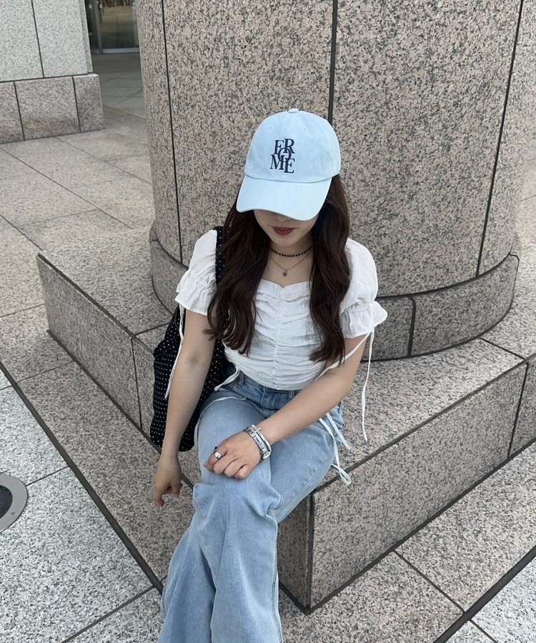 ビーズダブルレイヤードネックレス SILVER