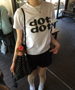 ドットレースバックパック BLACK