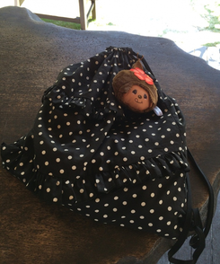 ドットレースバックパック BLACK