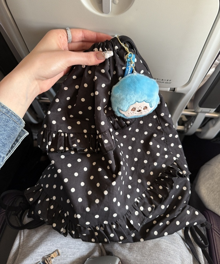 ドットレースバックパック BLACK