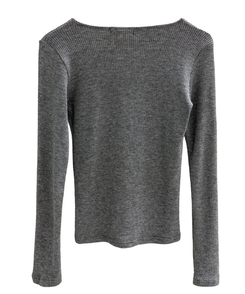 ボタンスリムカーディガン(5color)