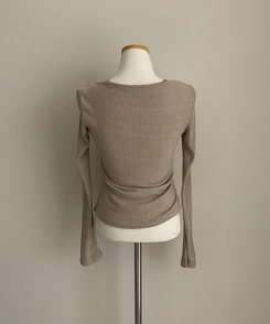 アイレットチェックキャミソールカーディガン