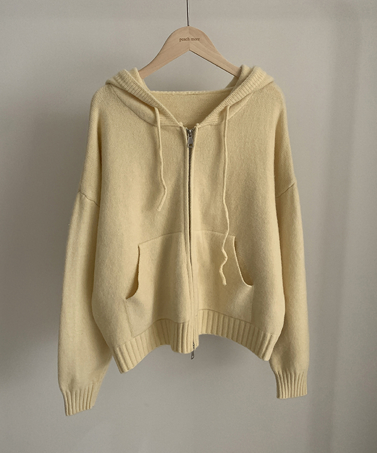 ルーズフィットポケット2WAYジップアップ(5color)