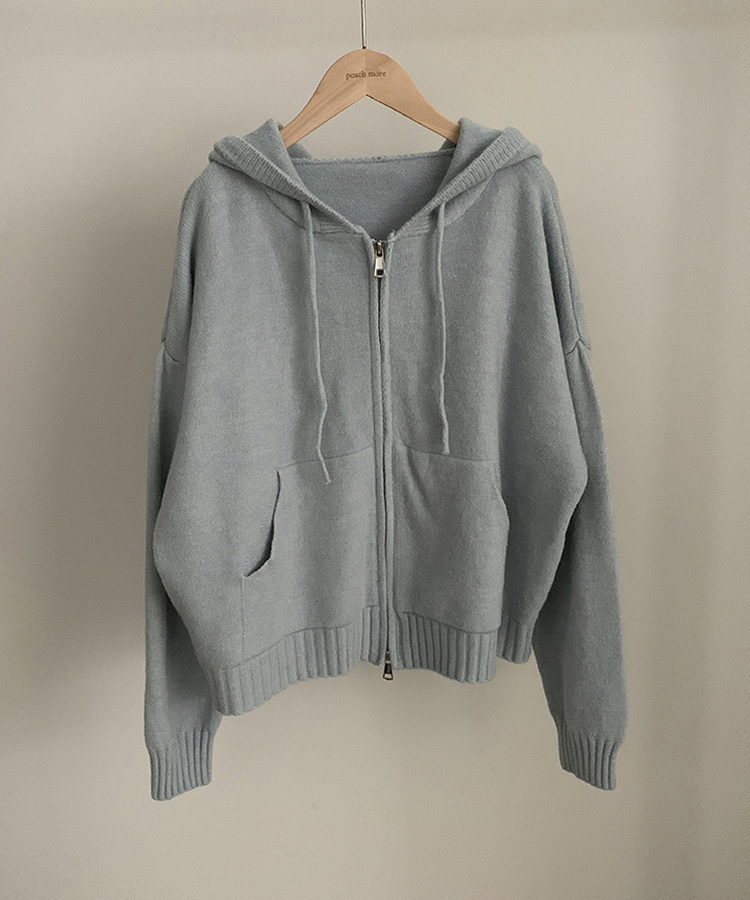 ルーズフィットポケット2WAYジップアップ(5color)