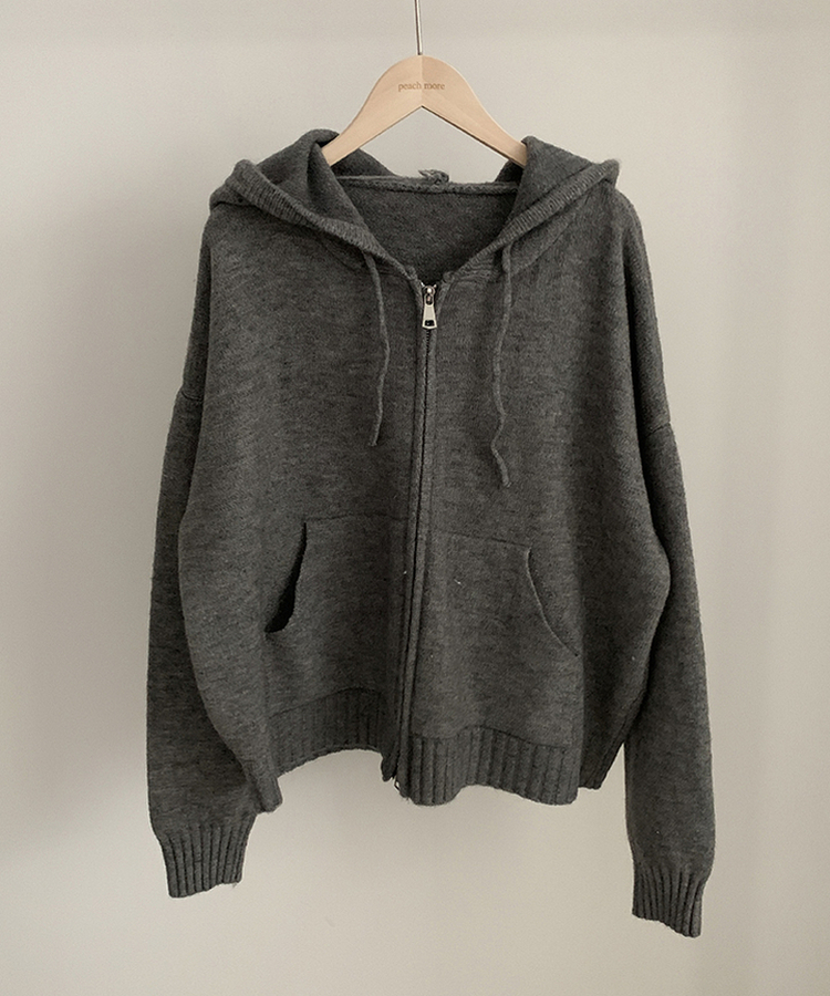 ルーズフィットポケット2WAYジップアップ(5color)