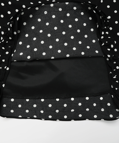 ドットフリルミディスカート