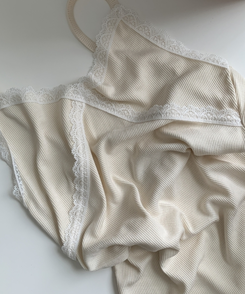 レースストラップキャミソール(10color)