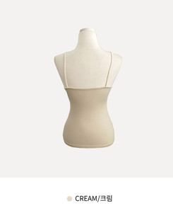 レースストラップキャミソール(10color)