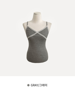 レースストラップキャミソール(10color)