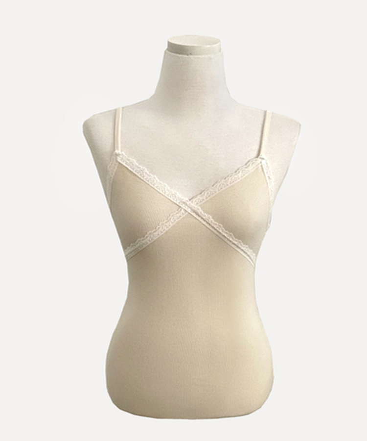 로아베 레이스 슬리브리스 끈나시 10color