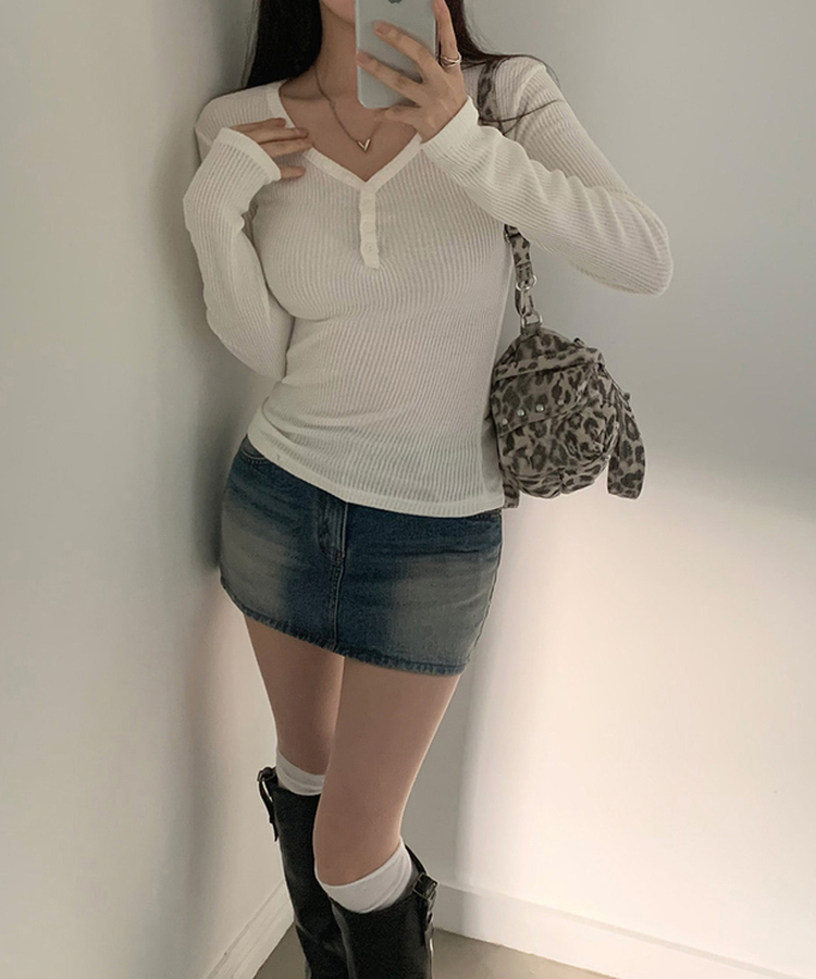 レオパードショルダーバッグ GREY