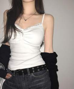 レースキャミソール IVORY