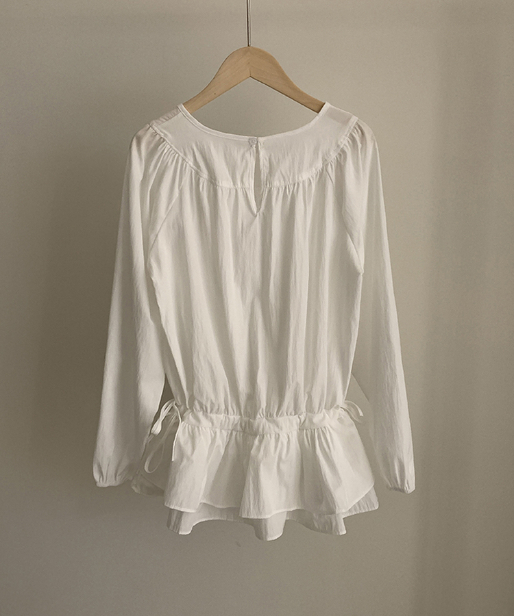 ロングブラウスワンピース